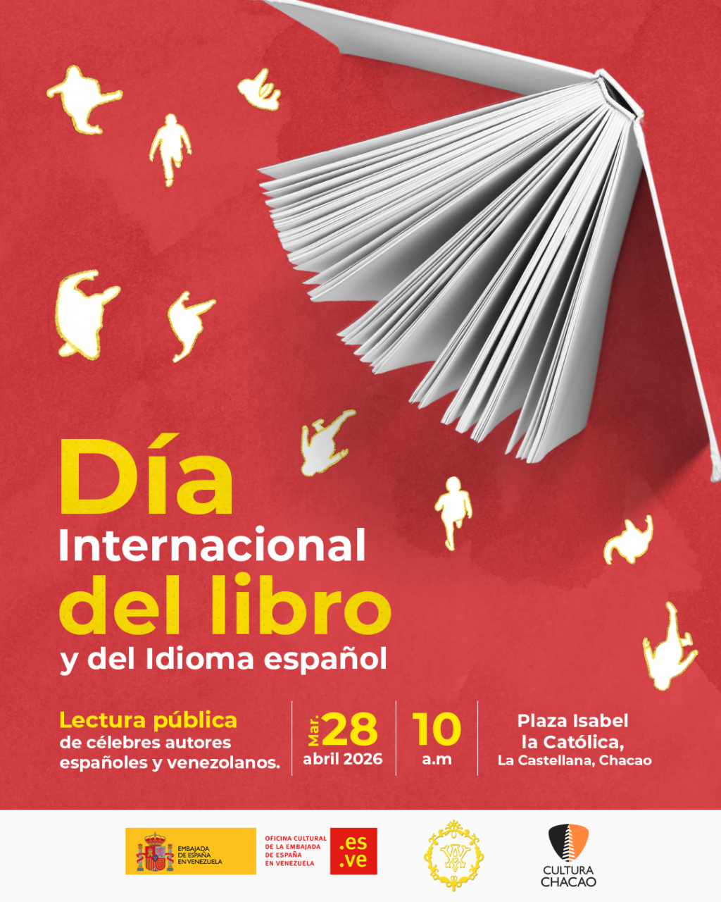 28/04/2026<<DÍA INTERNACIONAL DEL LIBRO Y DE LA LENGUA ESPAÑOLA>> PLAZA LA CASTELLANA